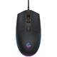 Мышь проводная GamePro GM152 оптическая 800–1200dpi с подсветкой Black - изображение 1