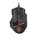 Мышь проводная GamePro GM300B оптическая 800–7200dpi с подсветкой Black - изображение 1
