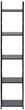 Стелаж ModernHome by Multistore дерев'яний 5 полиць лофт чорний (CWJ3024144L BLACK) - зображення 3