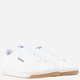 Sneakersy młodzieżowe chłopięce Reebok Court Clean 100074368 38 (6US) Białe z brązowym (1200143032985) - obraz 2