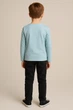 Лонгслів для хлопчика Fashion 888000-LB 122 Блакитний - изображение 5