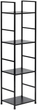 Стелаж ModernHome by Multistore дерев'яний 4 полиці лофт чорний (CWJ3024112L BLACK) - зображення 1