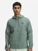 Спортивная ветровка мужская Under Armour UA Stretch Wvn WindbreakerEU 6003001-348 XL Зеленая (197780932161) - изображение 1
