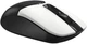 Мышь беспроводная A4Tech FG12 Black/White USB - изображение 4