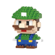 Конструктор фігурка Пікселі BRICKS Луїджі Luigi Mario Brothers - зображення 1
