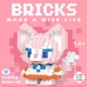 Конструктор фігурка Пікселі BRICKS Lina Bell Duffy and Friends - зображення 5