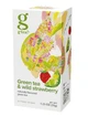 Зеленый чай g'tea Green Tea & Wild Strawberry с земляникой и лимоном 20 пакетиков - изображение 1