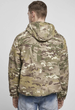 Анорак тактический Brandit Windbreaker мультикам, куртка на флисе военная, водонепроницаема теплая ветровка M - изображение 3