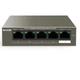 Комутатор TENDA TEF1105P-4-38W (4xFE PoE, 1xFE Uplink, 35Вт) - зображення 5