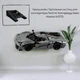 Кронштейн /Настенное 3D Крепление для Фирменного конструктора Technic Koenigsegg Jesko Absolut (42173) - Черное - изображение 1