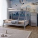 Двухъярусная детская кровать Mebigrand Атланта Светло-серый (RAL 7040) 120-80х200 см (MBG-2274) - изображение 1
