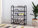 Полиця для взуття ModernHome by Multistore 5 полиць чорна (XJ53K BLACK) - зображення 5