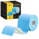 Стрічка кінезіологічна (кінезіо тейп) 4FIZJO 7.5 см x 5 м Sky Blue (P-5907739318909) - зображення 1