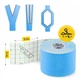 Стрічка кінезіологічна (кінезіо тейп) 4FIZJO 5 см x 5 м Sky Blue (P-5907739315991) - зображення 6
