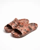 Чоловічі шльопанці Crocs Classic Marbled Slide 211211-2EW 46-47 (M12) 30 см Coffee Multi коричневі (11710389) - зображення 2