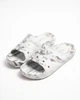 Мужские шлепанцы Crocs Classic Marbled Slide 211211-1NL 46-47 (M12) 30 см Moonlight Multi серые (11710396) - изображение 2