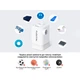 Насос-ліхтар-powerbank кемпінговий Flextail Max Pump 2 Plus, помаранчевий - изображение 15