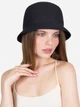 Панама женская плетеная SumWin Капри-hat LU-043-04 54-57 Черная (ROZ6501091727) - изображение 1