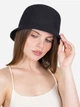 Панама женская плетеная SumWin Капри-hat LU-043-04 54-57 Черная (ROZ6501091727) - изображение 3