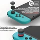 Силиконовые накладки на стики Skull & Co. 6 штук для игровой приставки Nintendo Switch / Switch OLED / Switch Lite (Neon Pink and Green / Неоновый розовый и зеленый / Splatoon 2) для консоли Thumb grips - изображение 4