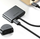 Kabel Ugreen CM162 Type-C M - HDMI+VGA Adapter with PD Silver (UGR-50505) - obraz 3