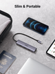 Hub USB Ugreen CM473 4-in-1 USB Type-C to 4xUSB 3.0 HUB Space Gray (20841) - obraz 5