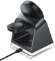 Ładowarka bezprzewodowa Acefast E17 desktop 3-in-1 wireless charging holder Black (6974316282815) - obraz 4