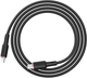 Kabel Acefast C2-01 Type-C to iP 3A 20W 1.2 m silikon, zinc connectors Black (AFC2-01B) - obraz 3