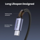 Kabel Ugreen US334 USB-C 2.0 aluminiowy 1 m Czarny (UGR-70643) - obraz 8