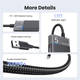 Hub USB Ugreen CM653 4xUSB 3.2 Gen1 Ports Black (UGR-15548) - obraz 6