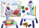 Projektor do rysowania LEAN Toys z tetrisem 2 w 1 Jednorożec (19605) (5905991009801) - obraz 2
