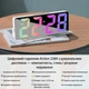 Настільний годинник Action White 228A-act - зображення 4