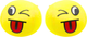 Іграшка-антистрес LEAN Toys Emoji 9 см 20190 Yellow (5905991023753) - зображення 3