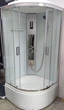 Душовий бокс VERONIS BV-4-90 white (CHROME) 90х90х210 - зображення 1