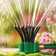 Універсальна система полив саду і городу Обприскувач GARDEN FRESH Набір 12 в 1 Насадка на шланг Зрошувач Регулює розпилювач на 360 градусів Зелений - изображение 3