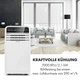 Розумний мобільний кондиціонер Klarstein Metrobreeze New York 7000 БТЕ 785 Вт від 21 до 34 м² - зображення 2