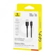 Кабель Baseus Silky Series Fast Charging Type-C 100W (1m) white - изображение 2