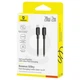 Кабель Baseus Silky Series Fast Charging Type-C to Lightning 20W (2m) black - изображение 2