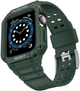Pasek z etui Hurtel Protect Strap Band do Apple Watch 38/40/41 mm Green (9145576231647) - obraz 1