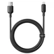 Кабель Baseus Silky Series Fast Charging Lightning 2.4A (2m) black - изображение 1