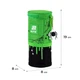 Пенал Kite Funny Monster "Монстрики" 1 отделение тубус на молнии зеленый с черным (K25-684-2) - изображение 3