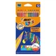 Набор цветных карандашей BIC Kids Evolution Stripes 12 шт полосатый корпус (bc9505221) - изображение 1