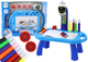 Projektor do rysowania LEAN Toys ze stolikiem niebieski (19610) (5905991009856) - obraz 2