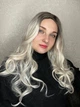 Перука жіноча довга хвиляста Hairin Heaven термостійка омбре світлий блонд з темним коренем - зображення 3