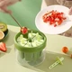 Круглая форма для мороженого и замороженного сока ICE CREAM MOLD на 8 порций (зеленая) - изображение 3