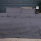 Наволочка MirSon Ranforce Elite 17-0601&nbsp;Stripe&nbsp;Gray 60х60 см (2200008049478) - изображение 2