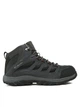 Чоловічі черевики Columbia Crestwood Mid Waterproof 40 Чорний (1064304621) - зображення 1