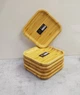 Тарелка квадратная 17,5 х 17,5 см Wilmax Bamboo 771020 WL - изображение 3