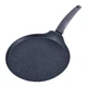 Сковорода блинная 28 см Black marble Kamille KM-4128 - изображение 1