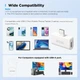 Беспроводная радио система BOYA Omic-U-W 2.4GHz для устройств Type-C (2TX+1RX) - изображение 5
